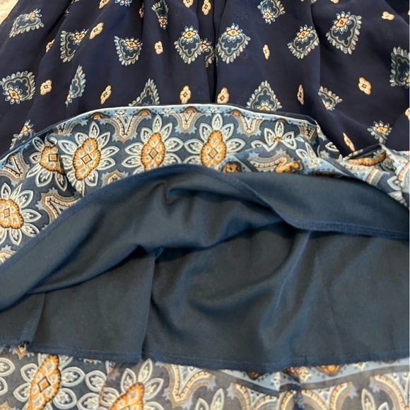 NWT Francesca’s Navy Blue Halter Cinch Waist Mini Dress Size Small - Picture 14 of 17